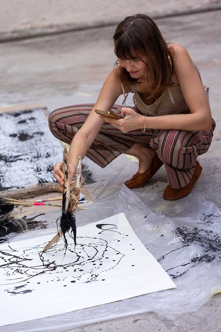 Alma Čače — performances in the Diocletian's Palace, the "Natural Imperfections" project, 2026