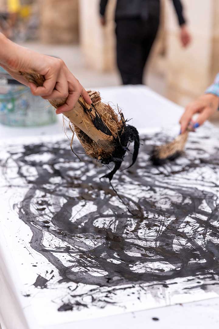 Alma Čače — performances in the Diocletian's Palace, the "Natural Imperfections" project, 2026