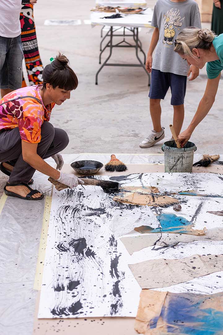 Alma Čače — performances in the Diocletian's Palace, the "Natural Imperfections" project, 2026